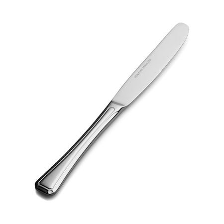 Bon Chef Prism, Dinner Knife, Euro, Hollow Handle, Mirror Finish, 13/0, 9.63" (Dsp) , set of 12 S514